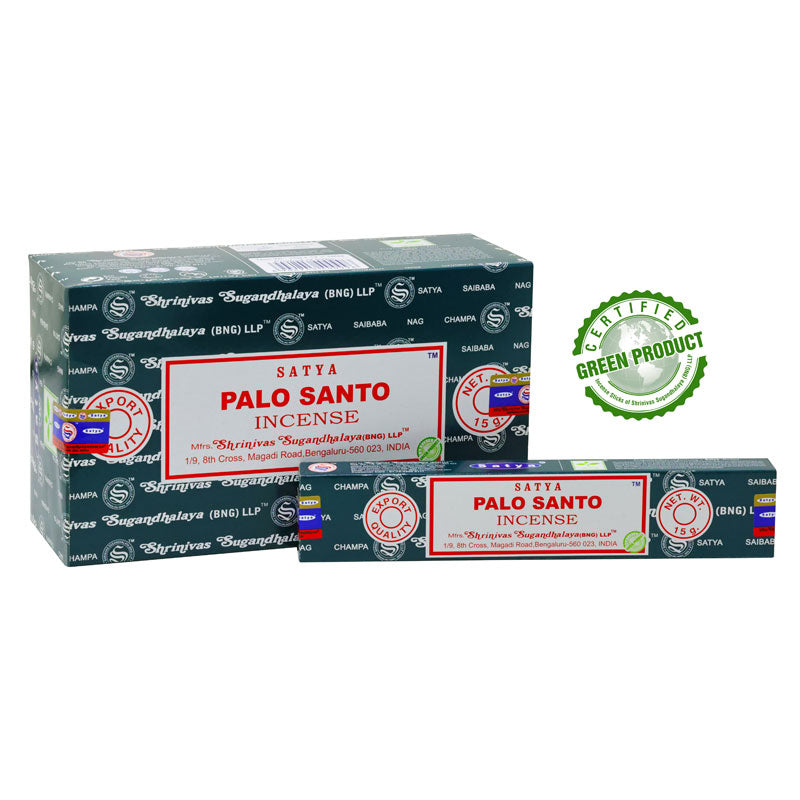 Hand rolled incense sticks // Satya // Palo Santo