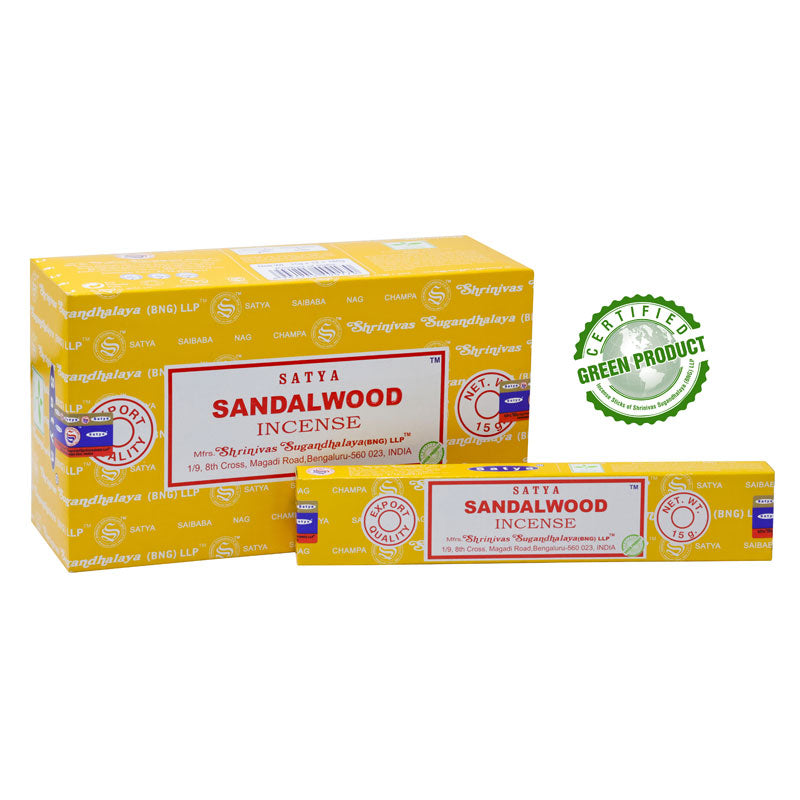 Hand rolled incense sticks // Satya // Sandalwood