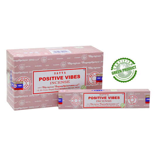 Hand rolled incense sticks // Satya // Positive vibes