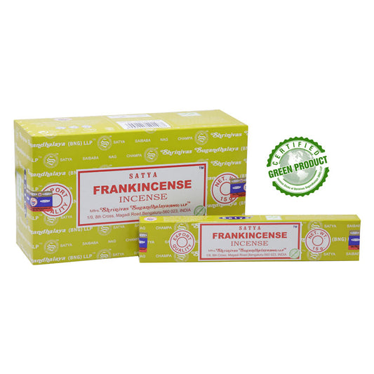 Hand rolled incense sticks // Satya // Frankincense