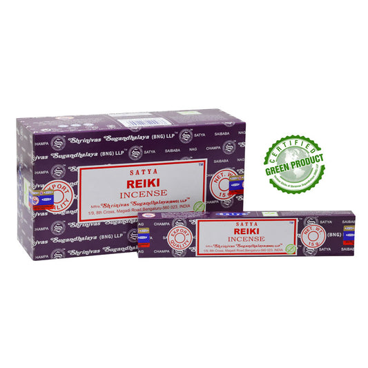 Hand rolled incense sticks // Satya // Reiki