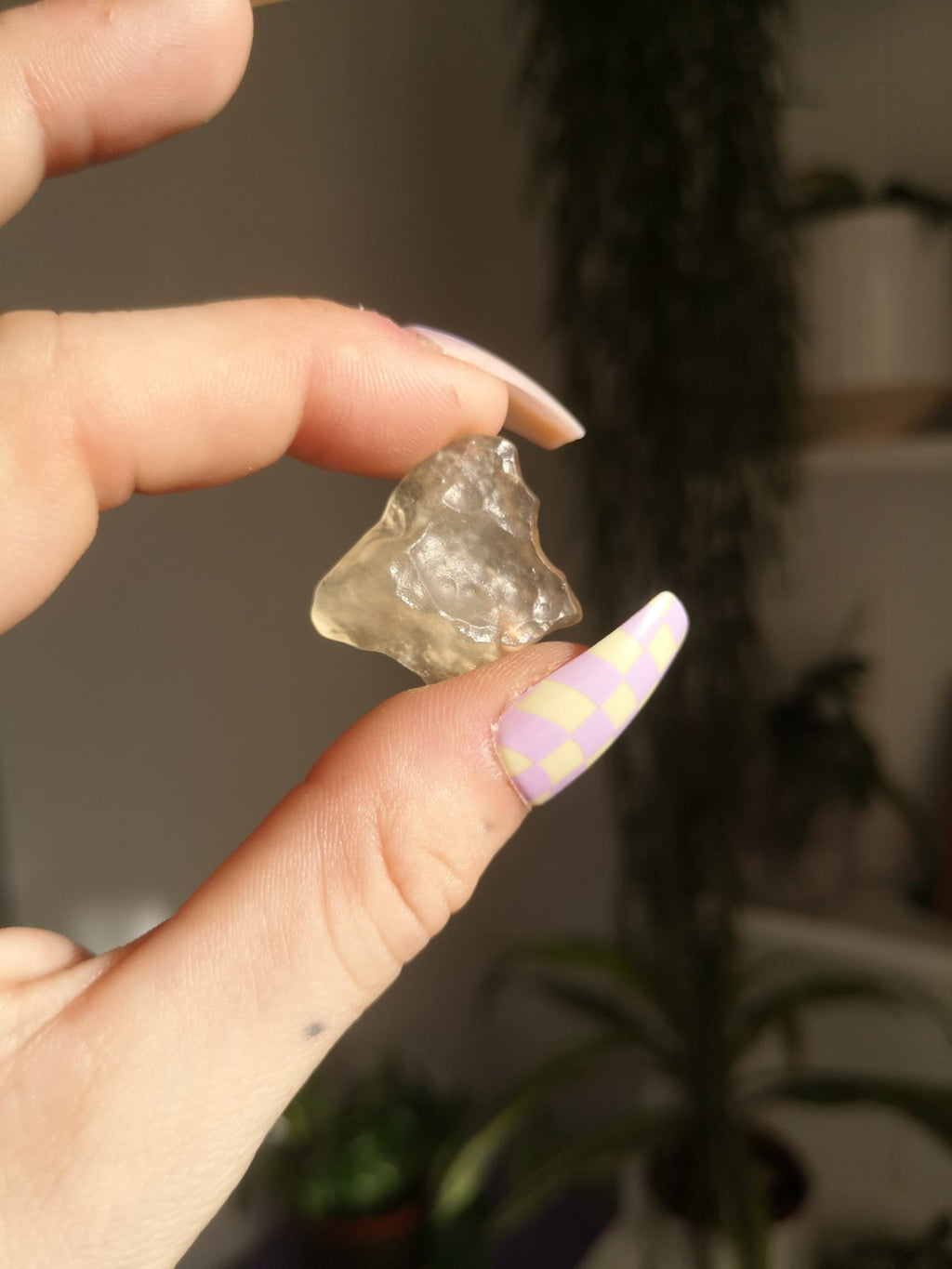 Libyan desert glass A // tektite impactite // solar plexus