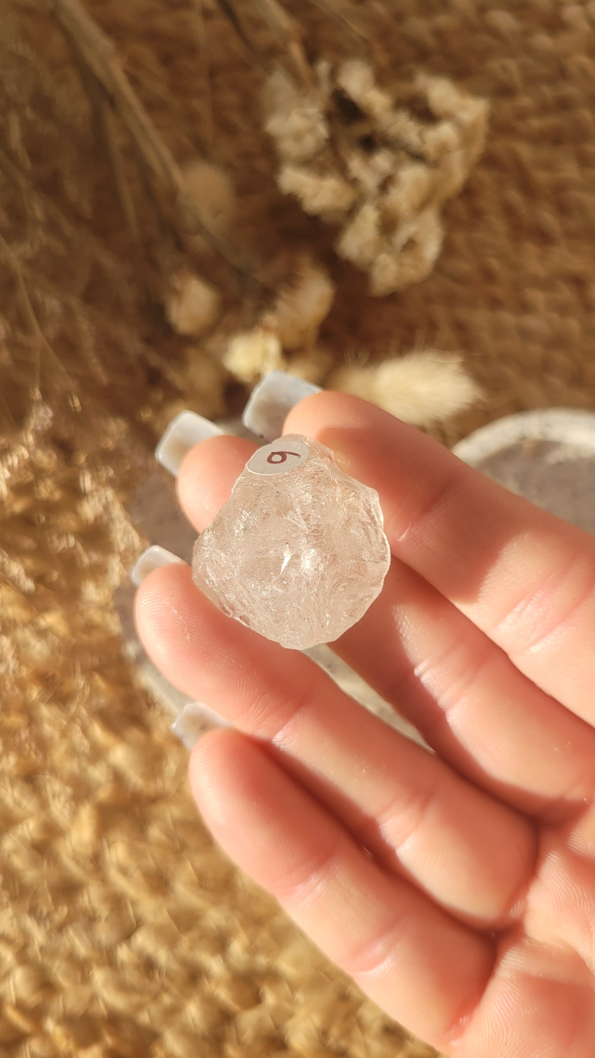 Himalayan herkimer diamond // high vibration