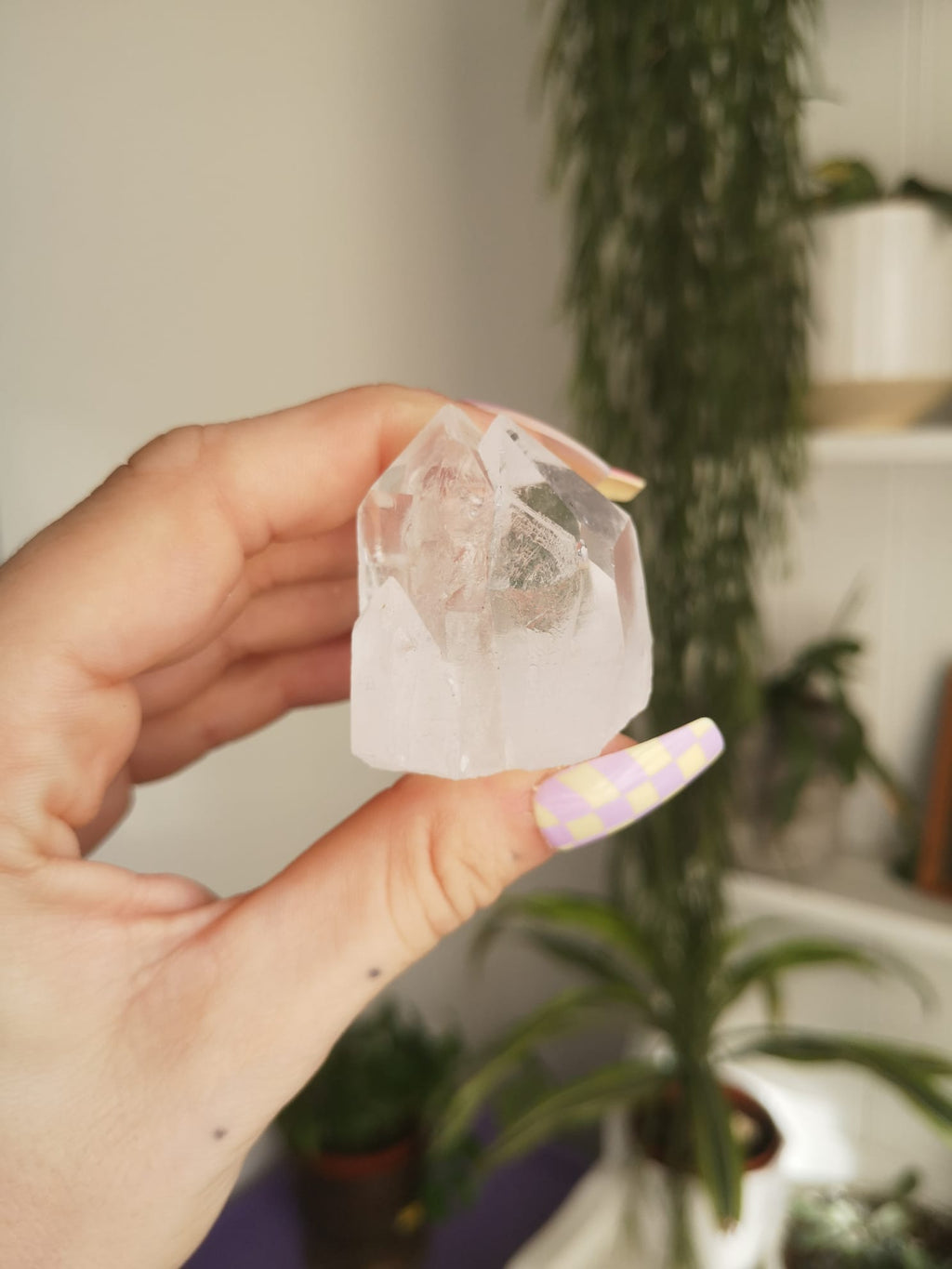 Rare tantric twin quartz // soul mate crystal // twin flame crystal // approx 4.7
