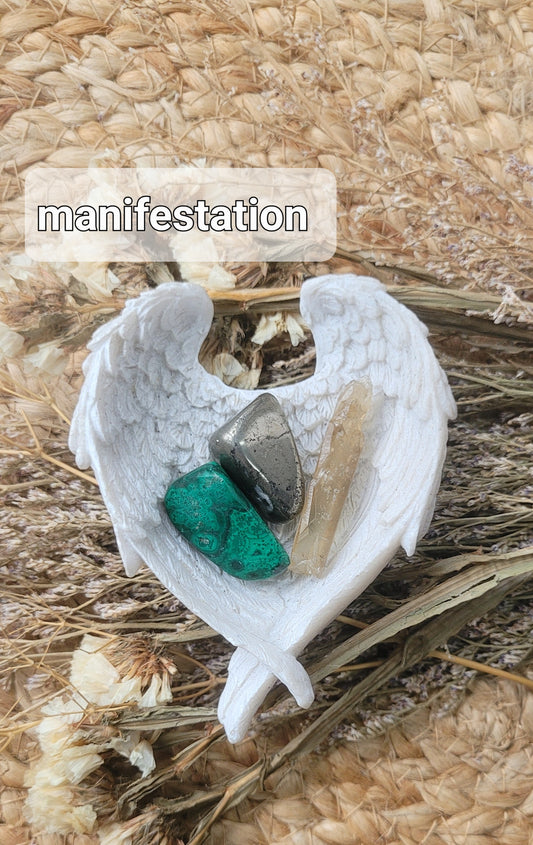 crystal healing kit // MANIFESTATION