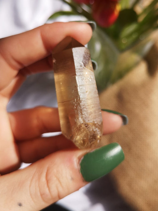 Natural citrine from Sicily,  solar plexus chakra