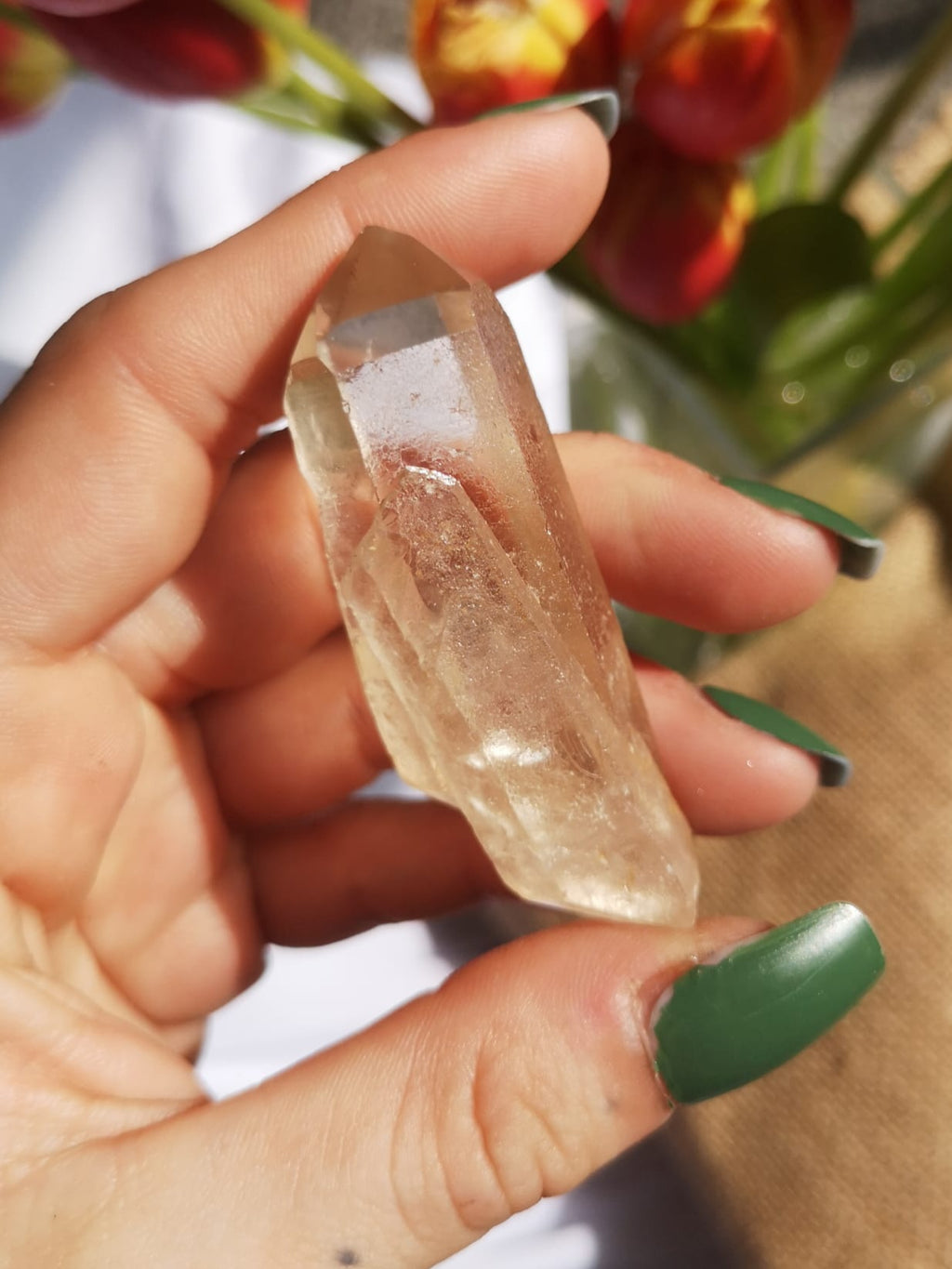Natural citrine from Sicily - solar plexus chakra