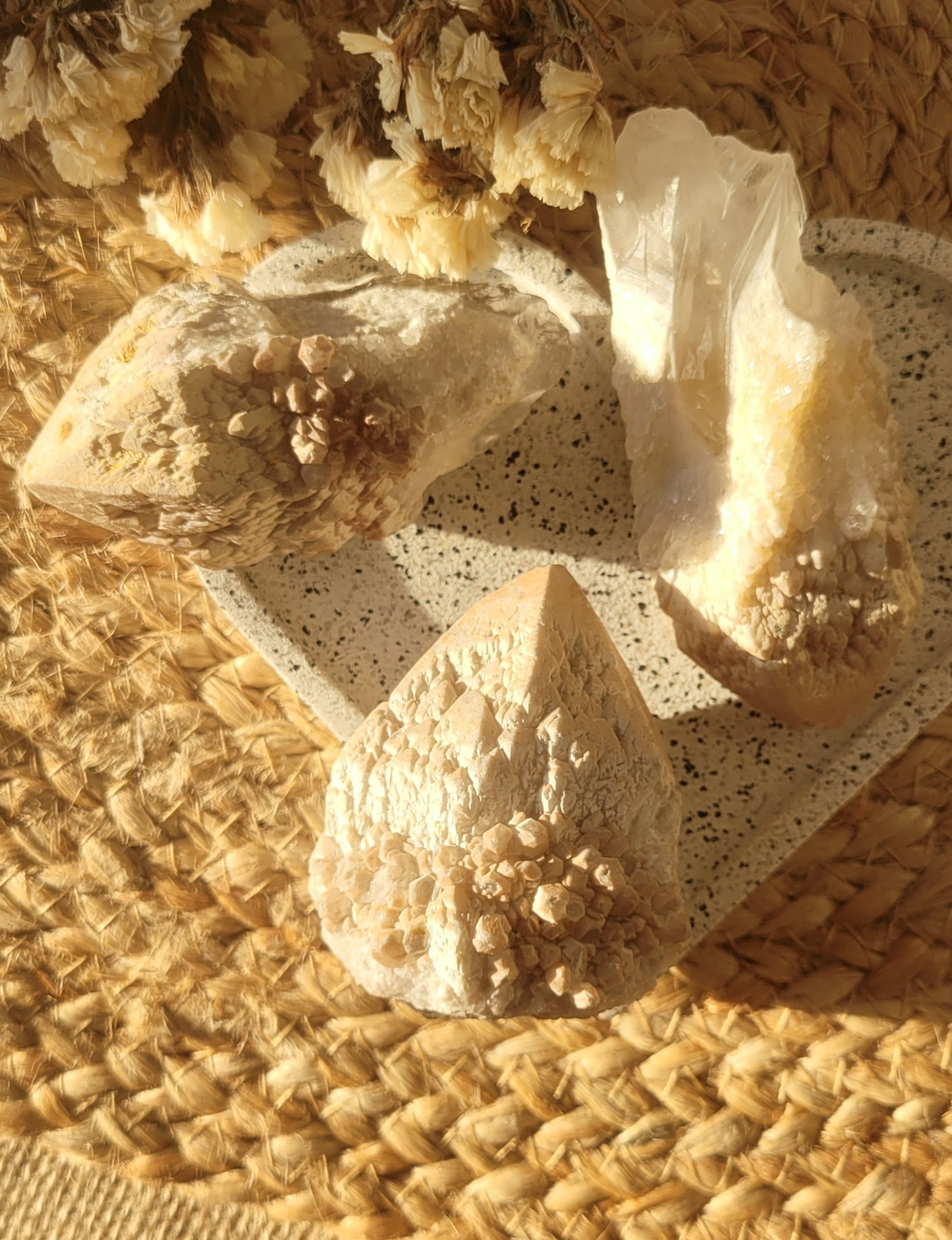 Natural candle quartz // Brazil // Quartz specimen