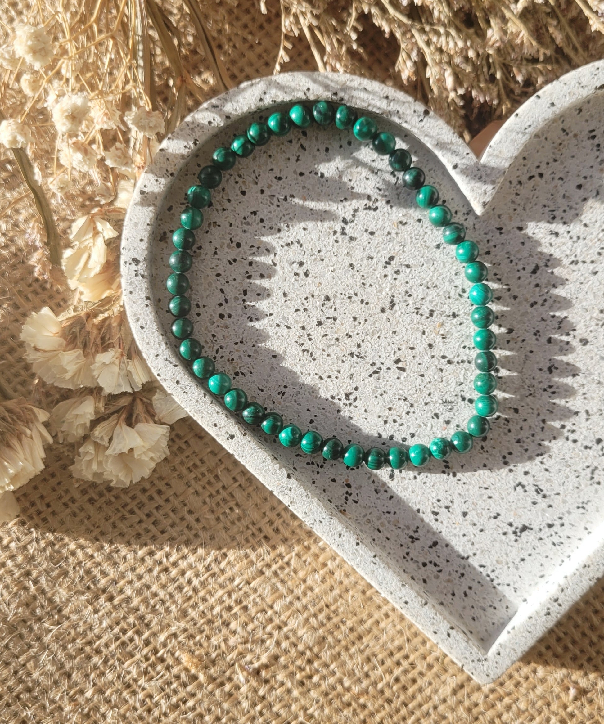 malachite // 4mm // transformation // Abundance