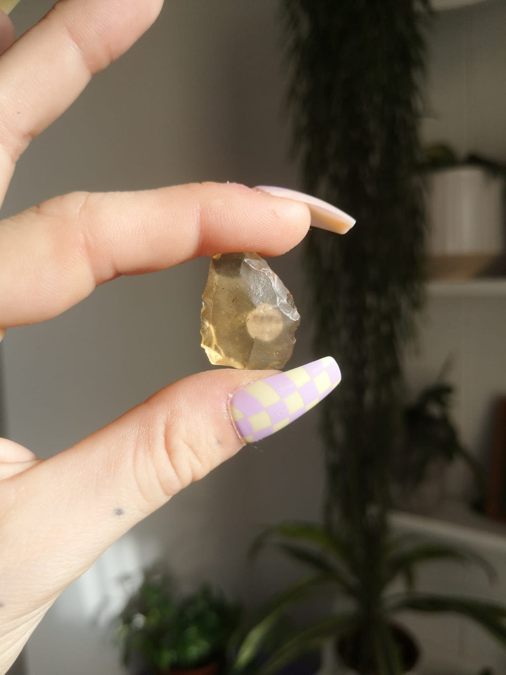 Libyan desert glass B // tektite impactite // solar plexus