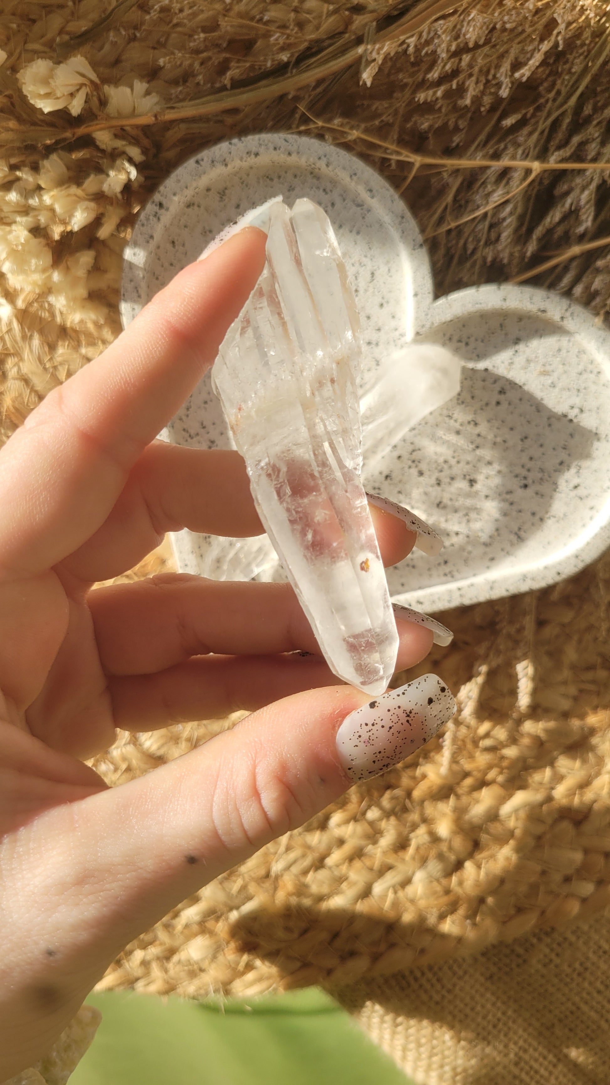 Diamantina quartz blade // Brazil // quartz point approx 8cm