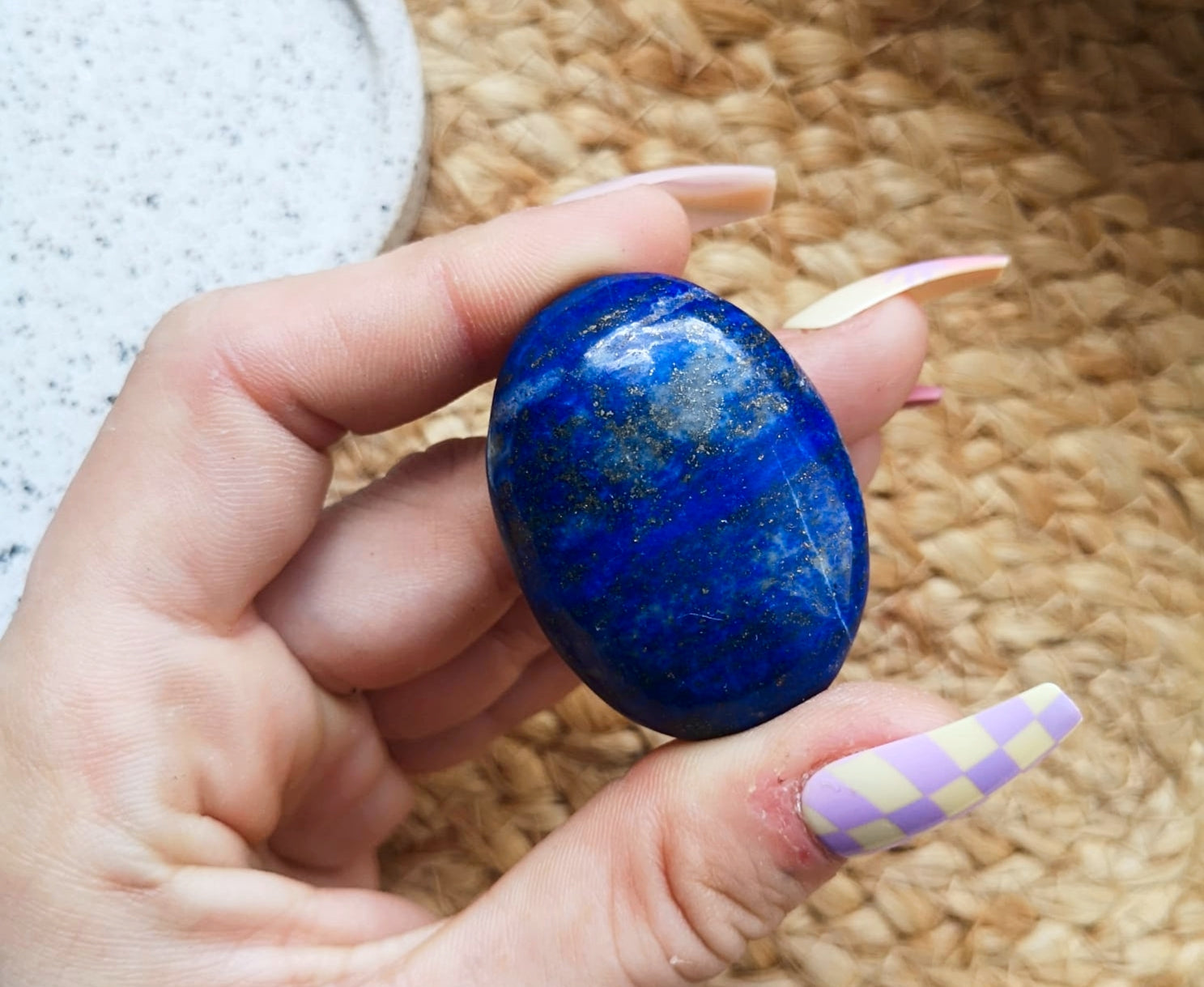 Lapis Lazli mini gallet // intuition